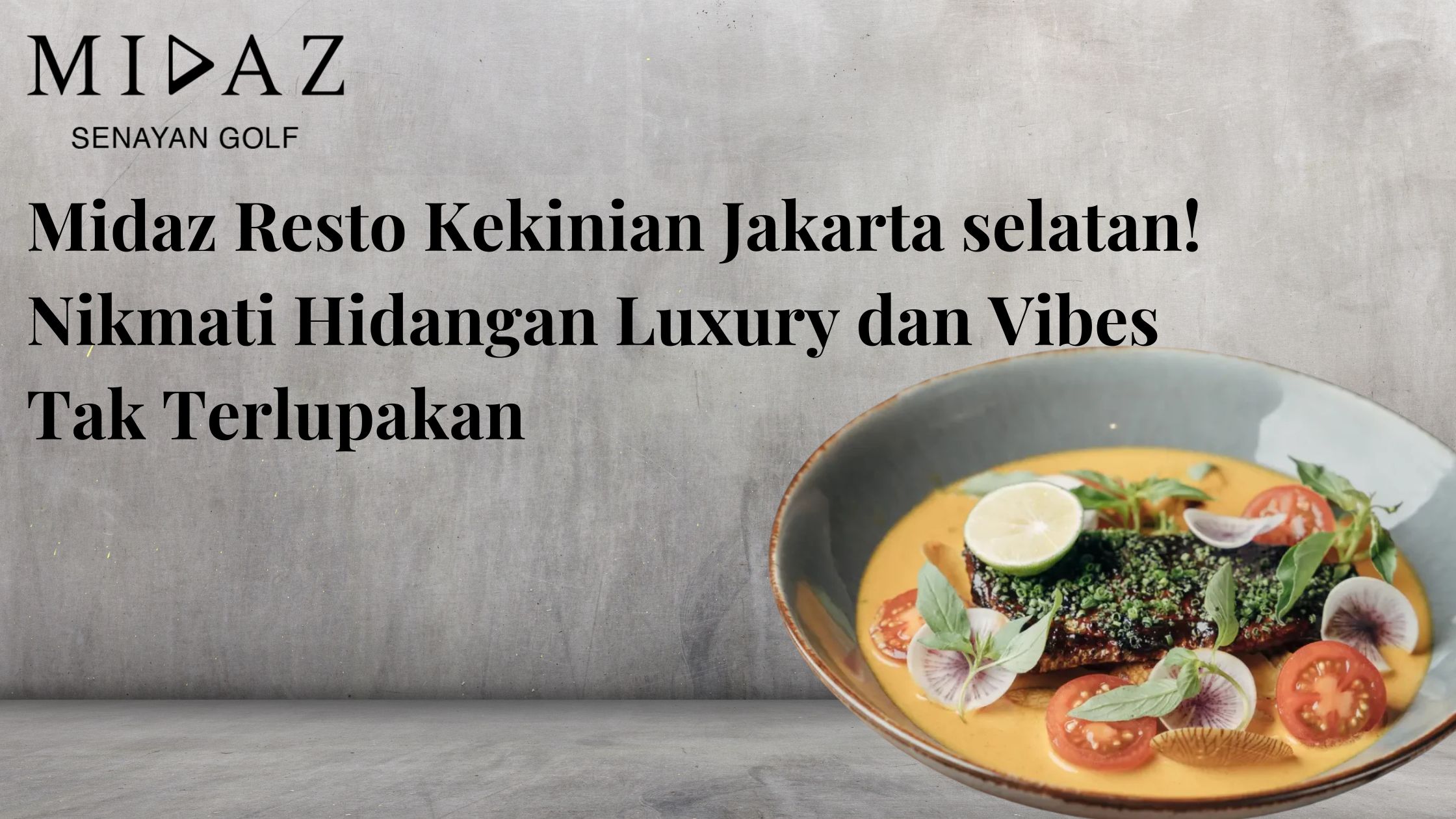 Resto kekinian Jakarta selatan