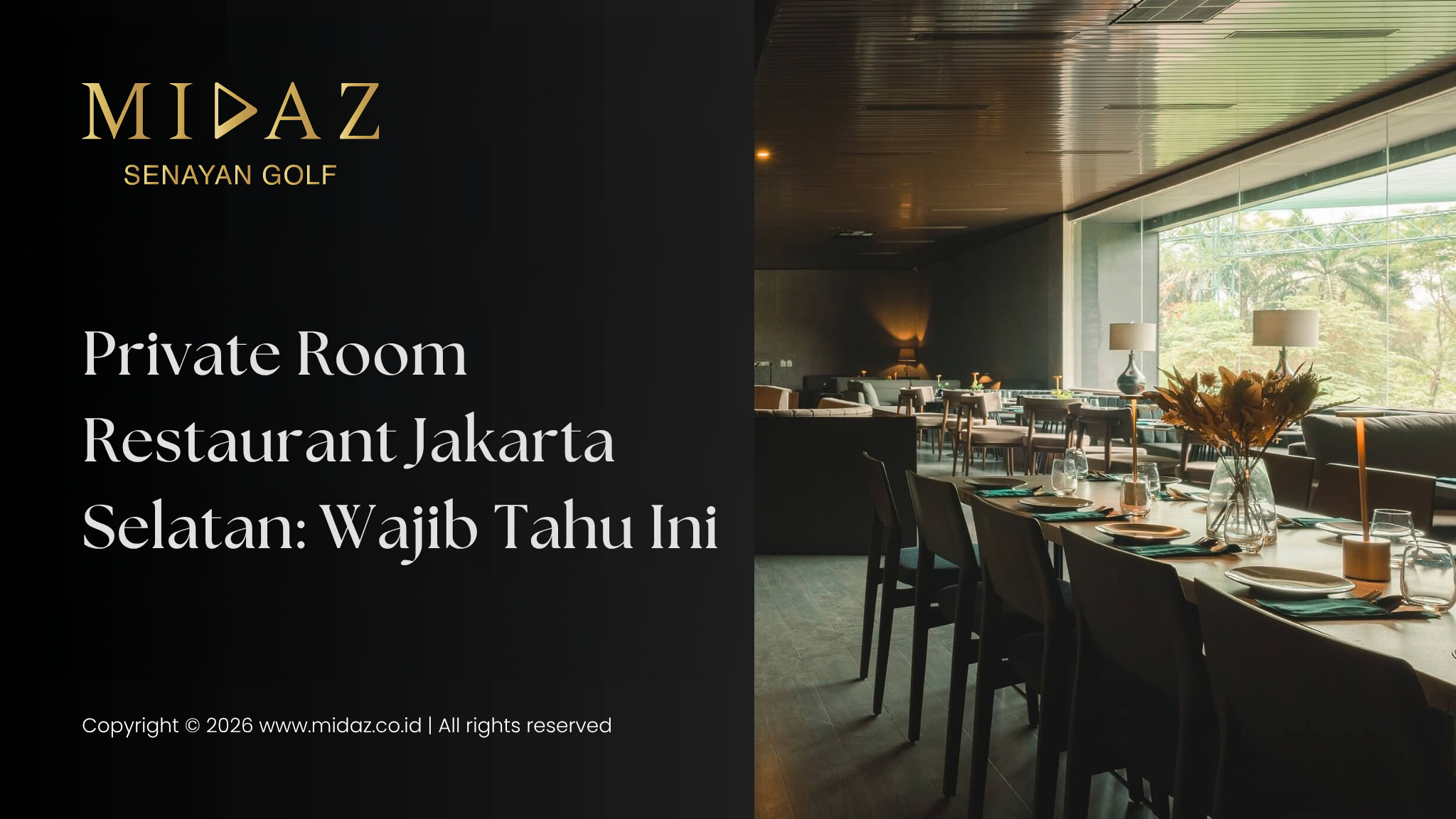 Private Room Restaurant Jakarta Selatan: Wajib Tahu Ini