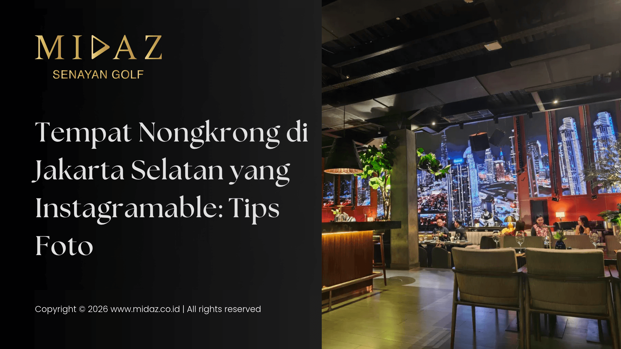 Tempat Nongkrong di Jakarta Selatan yang Instagramable: Tips Foto
