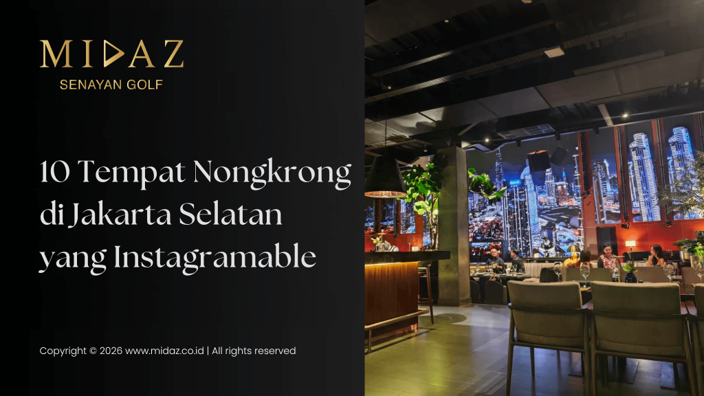 10 Tempat Nongkrong di Jakarta Selatan yang Instagramable