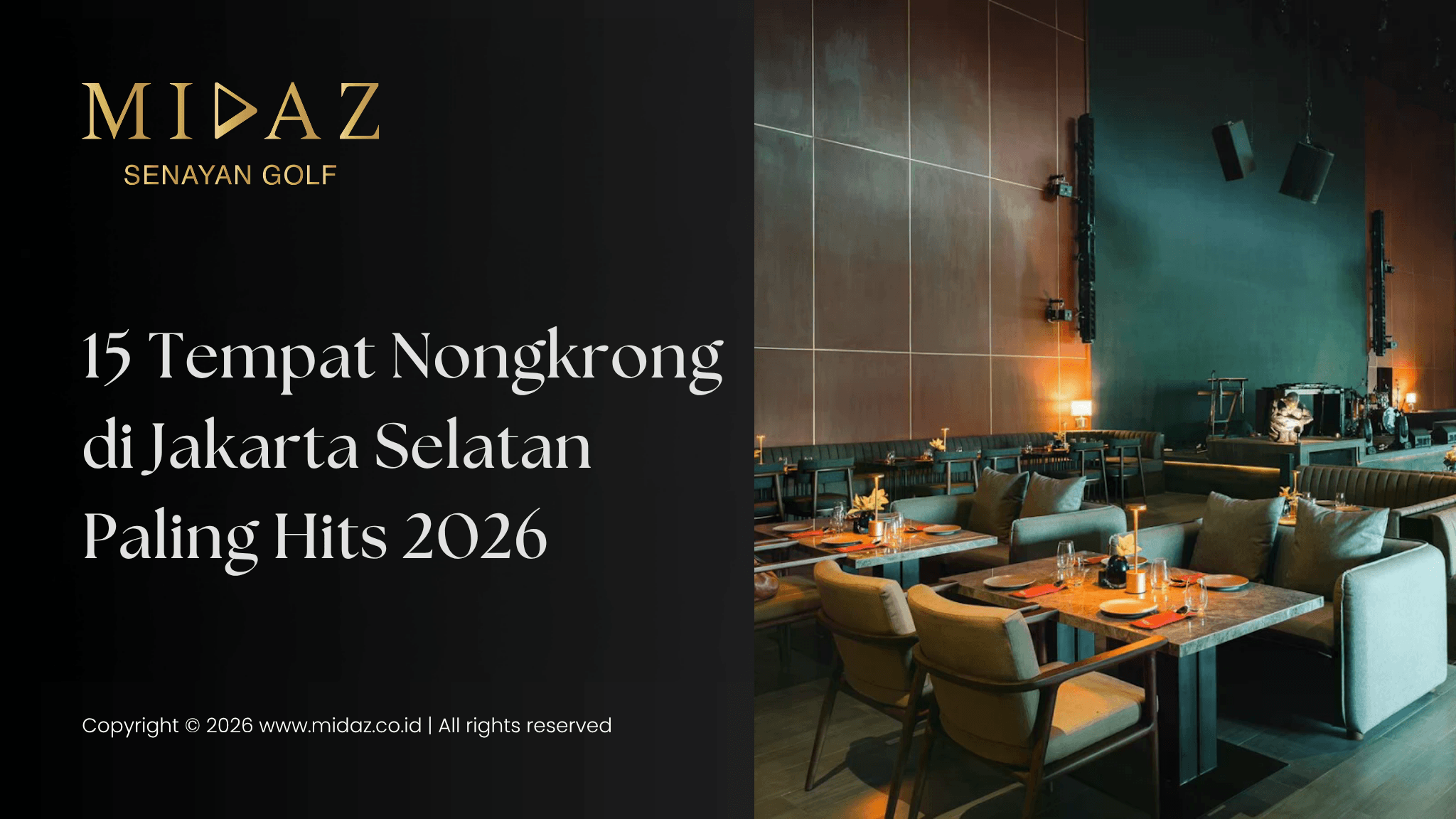 15 Tempat Nongkrong di Jakarta Selatan Paling Hits 2026