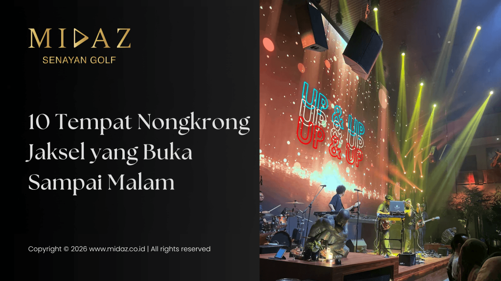 10 Tempat Nongkrong Jaksel yang Buka Sampai Malam