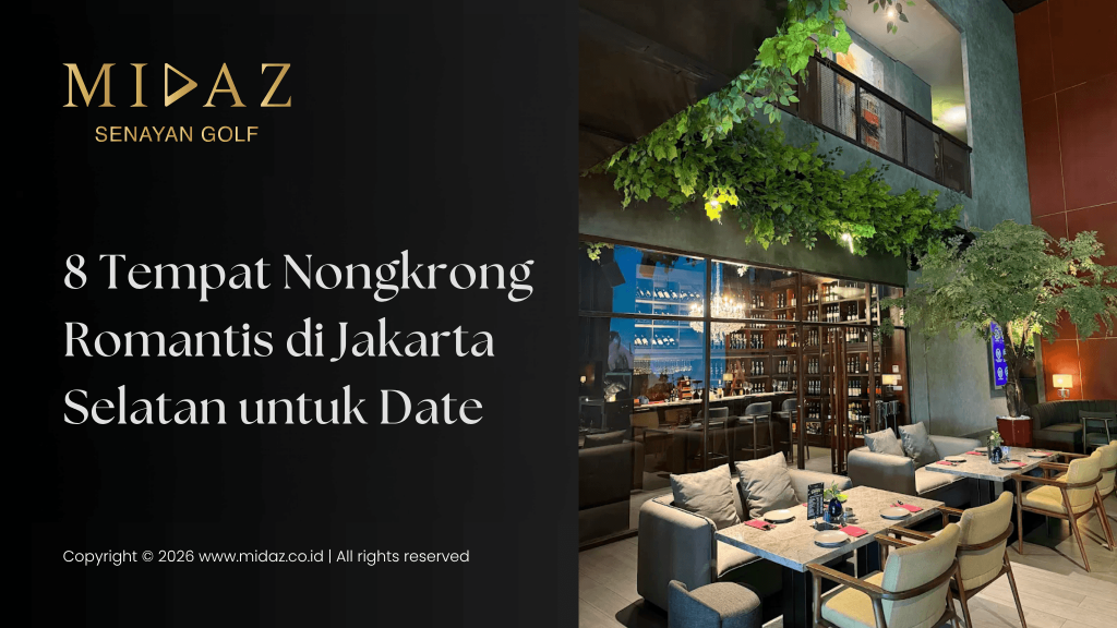 8 Tempat Nongkrong Romantis di Jakarta Selatan untuk Date